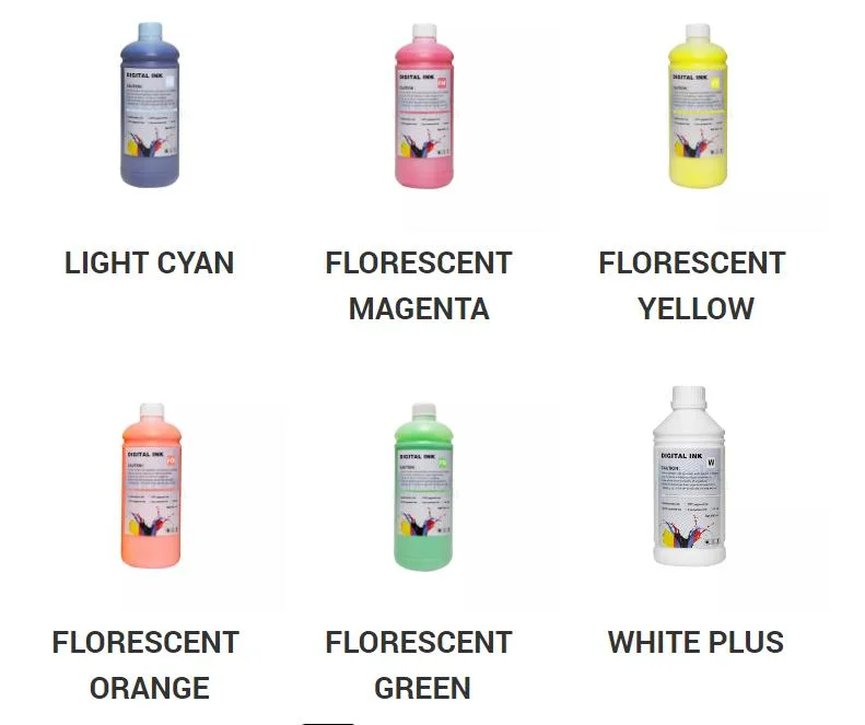 Dtf White Ink 1L Dtf Film Ink and Powder Dtf Pigment Ink Dtf Transfer Ink 17 Color Inks